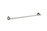 Birmingham Single Towel Rail 600mm - Brushed Nickel