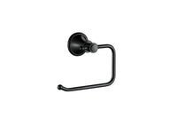 Birmingham Round Toilet Paper Holder - Matt Black