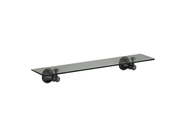 Birmingham Glass Shelf - Matt Black