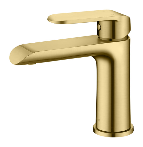 Ikon Kiama basin Mixer - Brushed Gold