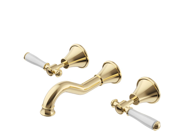 Birmingham Classical Bath Set- Brushed Gold