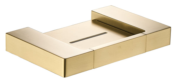 Eva Soap Holder - Brushed Gold