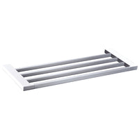 Eva Bath Shelf - Chrome & White