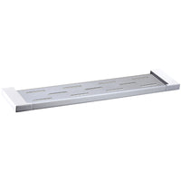 Eva Metal Shelf - Chrome & White