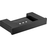 Cubix soap dish - Matt Black