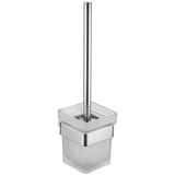 Cubix toilet brush holder - Chrome