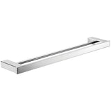 Cubix double towel rail 810mm - Chrome