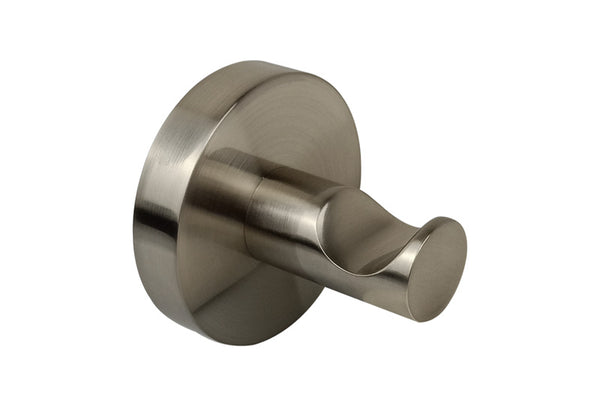 Round Robe Hook - Brushed Nickel