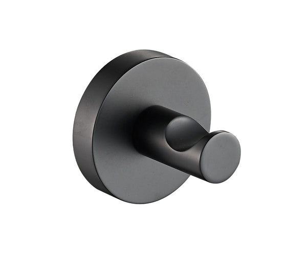 Round Robe Hook - Matt Black