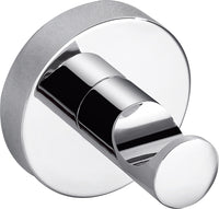 Round Single Robe Hook  - Chrome