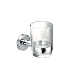 Round Single Cup Holder - Chrome