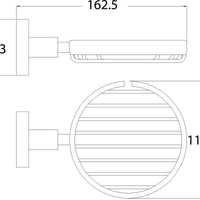 Round Soap Wire - Brushed Nickel