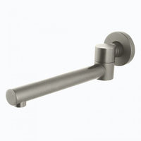 Round Swivel Bath Spout - Brushed Nickel