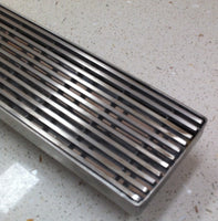 Stainless Steel Linear Floor Grate - 1000mm