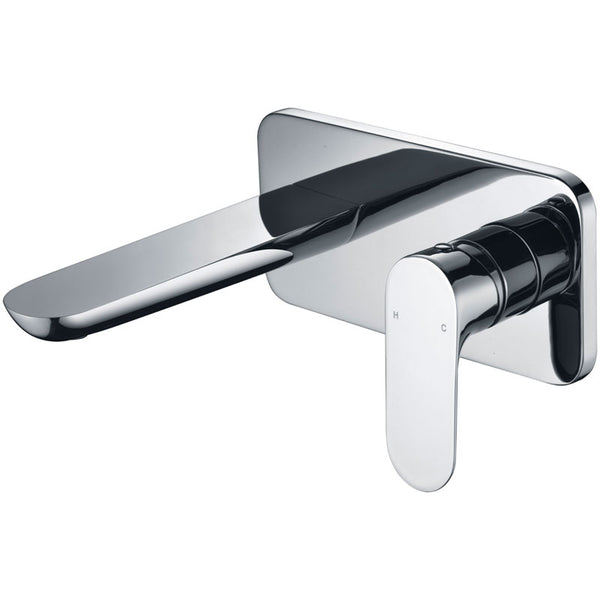 Signature Series Balmain Wall Mixer & Spout Combination - Chrome