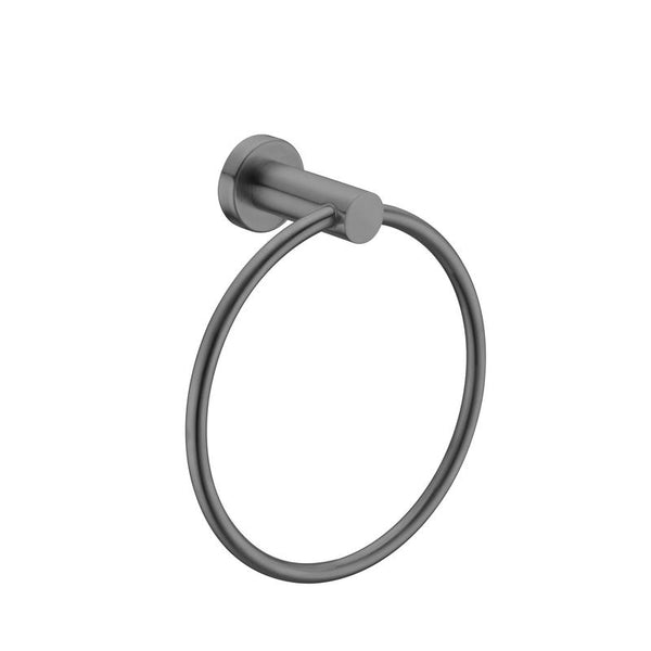 Round Towel Ring - Gunmetal Grey