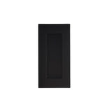 Matt Black Sliding Flush Pull - 100mm x 50mm