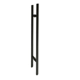 Matt Black Entry Door Pull Handle (Pair) 1200mm - Kiama Series