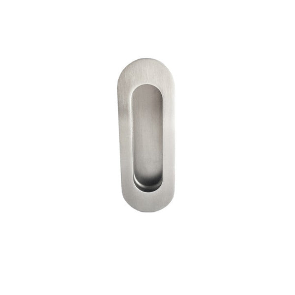 Oval Sliding Flush Pull - 120mm x 40mm