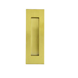 Brushed Gold Finish Sliding Flush Pull - 150mm x 50mm