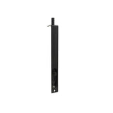 Door Flush Bolt 200mm - Matt Black Finish