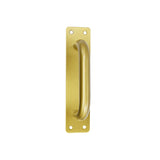 200mm Push and Pull Door Plate - Brushed Gold