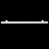 Pure White Finish kitchen Handle (500mm) - Omen Series