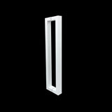 White Finish Door Pull handle (Pair) 800mm - Talia Series