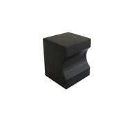 Matt Black Square Kitchen Knob - Web Series