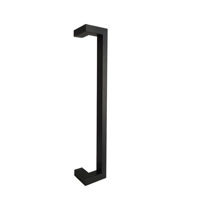 Single Matt BlackEntry Door Pulls 800mm - Selena Series – The Tapware ...