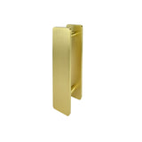 400mm Brushed Gold Door Pull Plate (Pair) - King Series