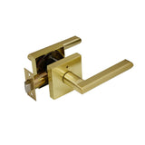 Hugh Series Privacy Lever Set - Brushed Gold