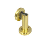 Round Shaped Magnetic Door Stop - Brushed Gold