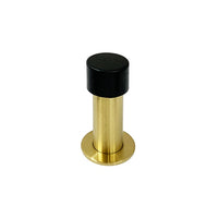 Heavy Duty Round Shaped Door Stop - Brushed Gold