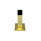 Square Shaped Door Stops - Brushed Gold