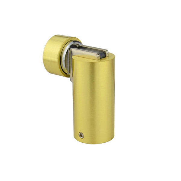 Cylinder Shaped Magnetic Door Stops - Brushed Gold