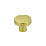 Mushroom -Shaped kitchen Knob - Brushed Gold