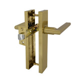 Brushed Gold  Door Passage Lever Set - Coomera Series