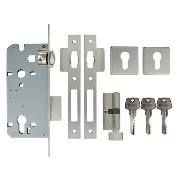 Heavy Duty Square Plated Roller Mortice Lock – The Tapware Outlet