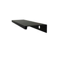 Matt Black Lip Pull kitchen Handle (100mm) - Reed Series