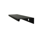 Matt Black Lip Pull kitchen Handle (150mm) - Reed Series