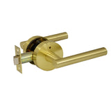 Pacifica Series Privacy Lever Set - Brushed Gold