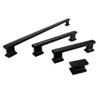 Classic Series kitchen Handles (128mm) - Matt Black Finish