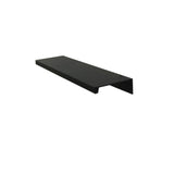 Matt Black Lip Pull kitchen Handle (500mm) - Reed Series