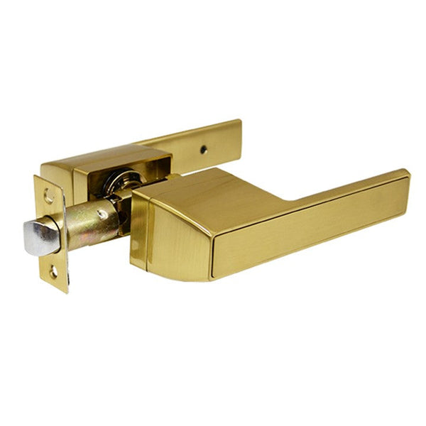 McKenzie Series Passage Lever Set - Brass Finish