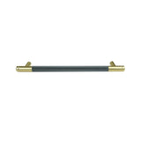 Mixed Brass Grey Finish kitchen Handle (192mm) - Viper Series