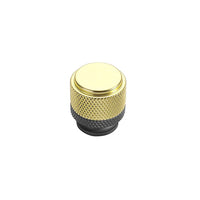 Mixed Brass Grey Finish kitchen Knob - Viper Series