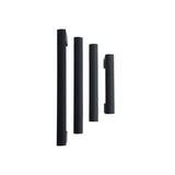 Matt Black kitchen Handle (160mm) - Pit Series