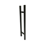 Matt Black Entry Door Pull Handle (Pair) 600mm - Kiama Series