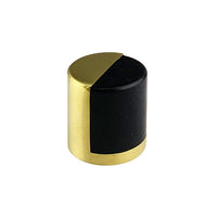 Round Cylinder Door Stop - Brushed Gold